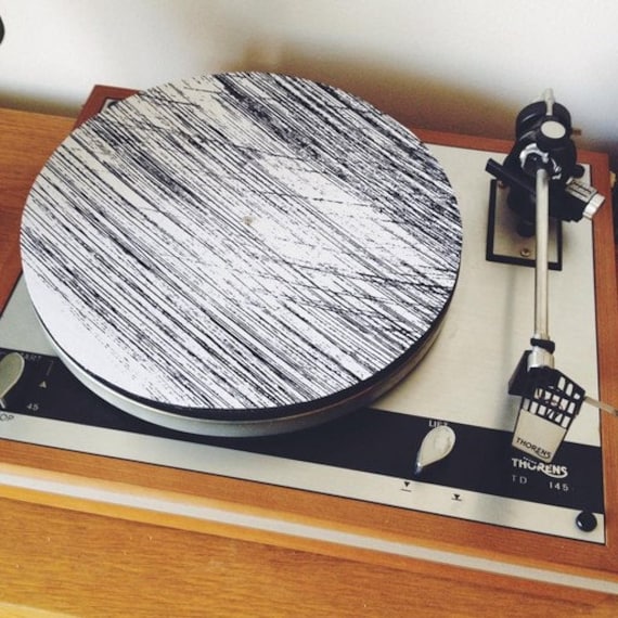 Customized Duo of Slipmats // Turntable Slipmat // Vinyl // Etsy