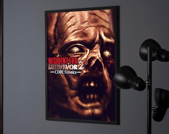 2003 バイオハザード コードベロニカX 額入りプリント広告/ポスター