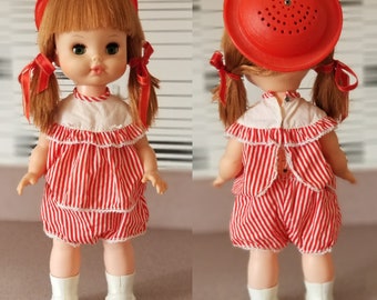 Telitoy Brunette Vintage Babypuppe Etsy