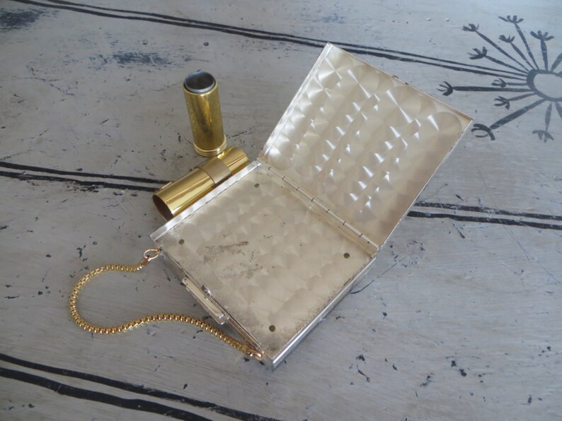 Vintage Montana Compact Purse Compact Lipstick Makeup Compact Etsy