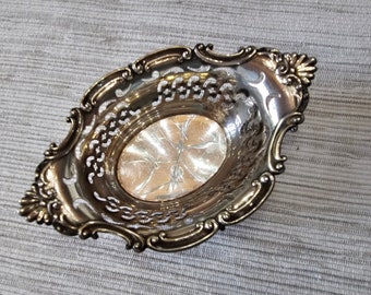 Antique Gotham Sterling Silver Cromwell Nut Dish Sterling Ring Dish Antique Sterling Silver