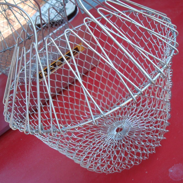 Vintage Wire Egg Basket