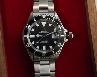 Relógio Tudor 9411 Submariner – Vintage de 1976, Prince Oysterdate restaurado.