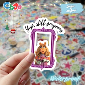 Miss Piggy Sticker | The Muppets Funny Decal