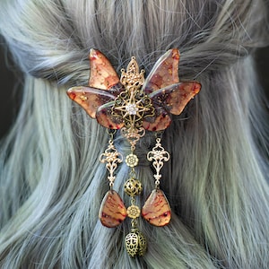 Butterfly Wing Barrette, Fairy Wing Barrette, Fairy Costume, Fairy Hair Clip, Fairy Wings, Fairy Headpiece, Fairy Crown