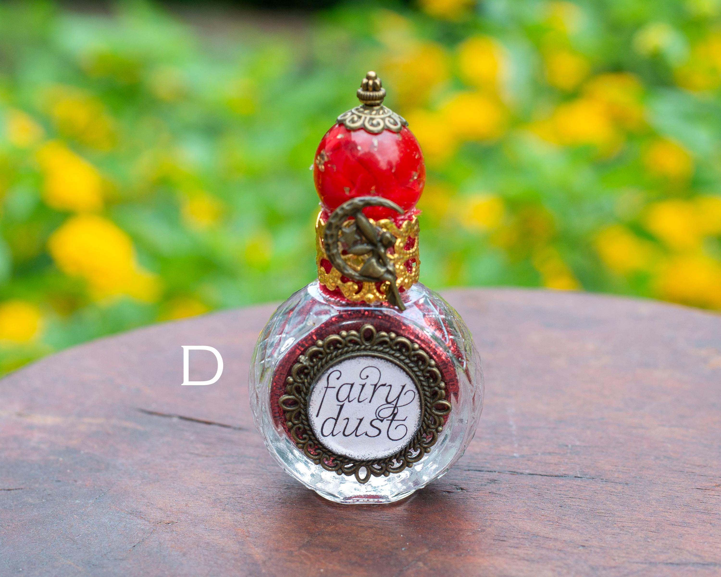 Red Fairy Dust Potion: Pixie Dust Bottle and Fairycore Decor - Etsy