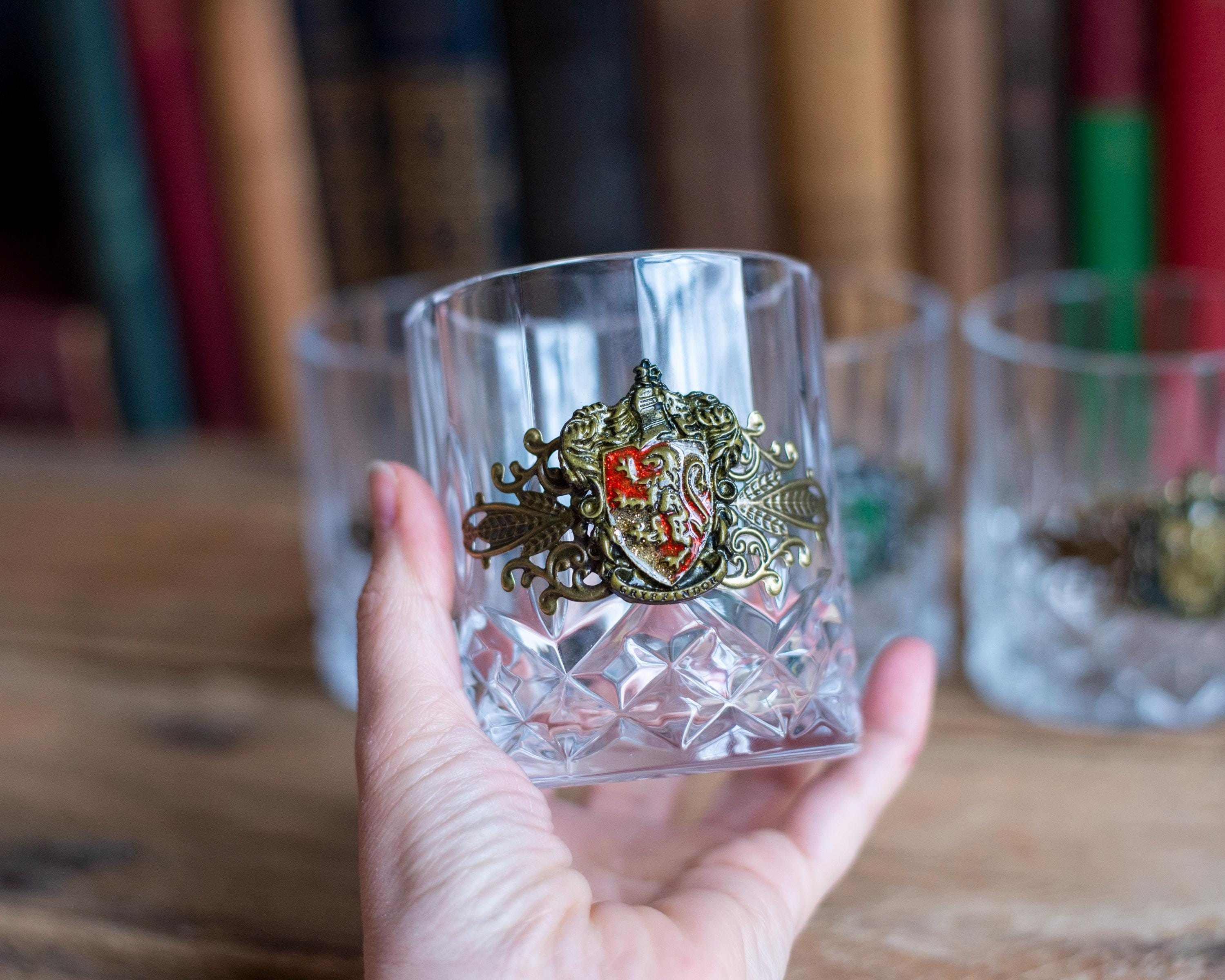 Wizard School Decanter Set: Handmade Magic Crest, 750ml - Etsy
