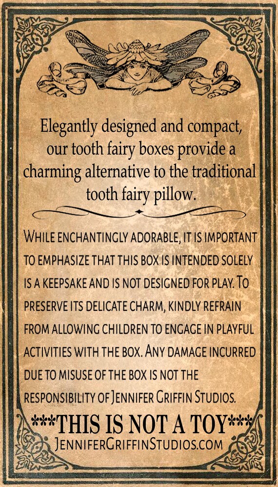Tooth Fairy Box For Kids Tooth, Personalized Wooden Baby Teeth Box For Kids Tooth Fairy (TFB642