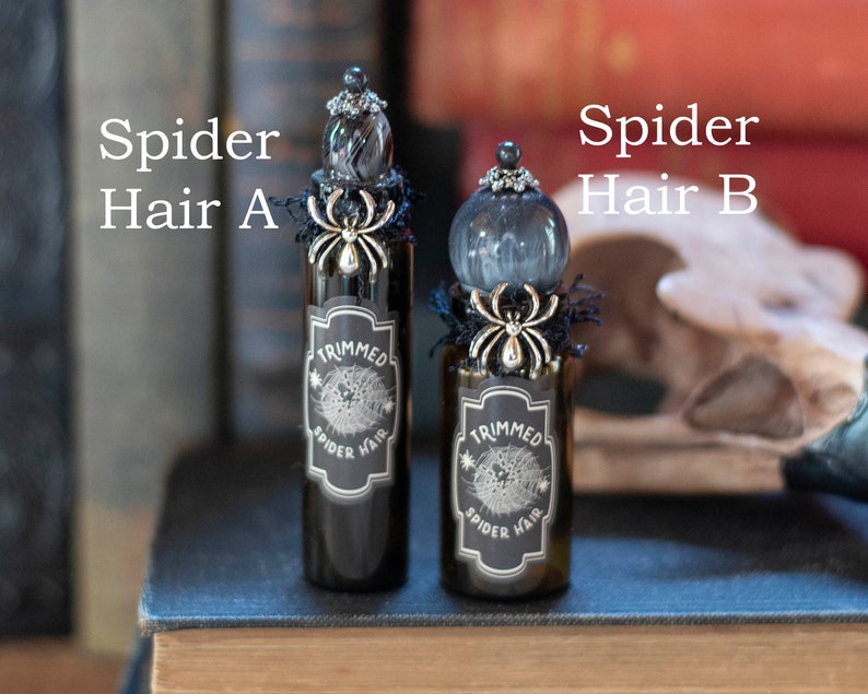 Mini Halloween Potion Bottles, Witch Potion Bottles, Halloween Decor, Altered Glass Bottle, Wizard Potion, Halloween Party, Wizarding School image 2