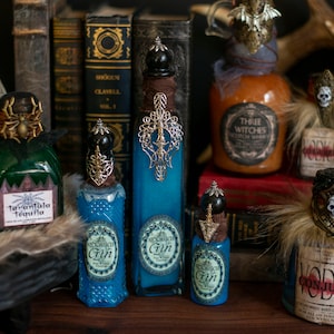 Witches Brew Potion Bottles Inspired by Liquor Wizard - Etsy