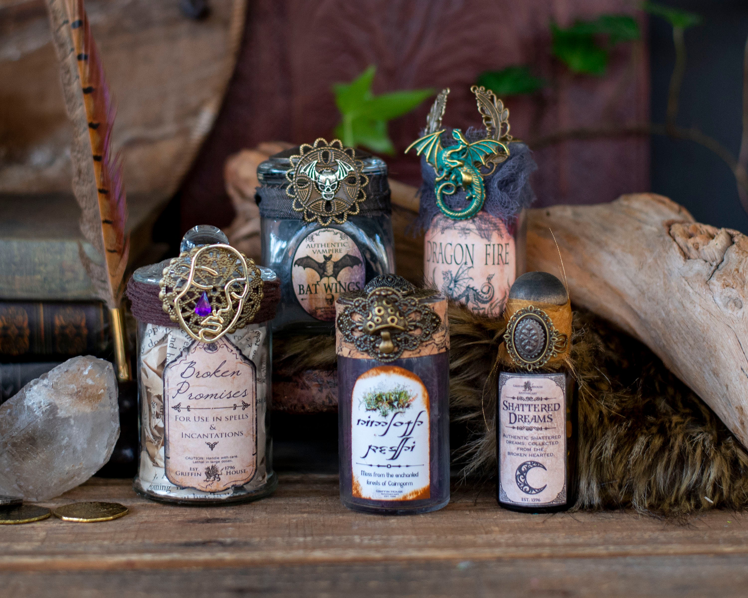 Halloween Apothecary Stickers, Apothecary Labels, Magick Potion