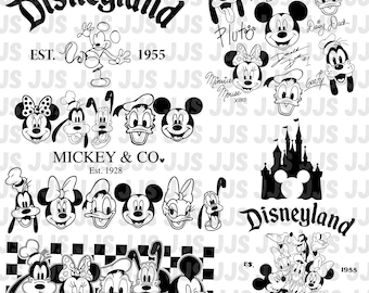 Mouse Svg Png, DXF Instant Download Printable Design Family Vacation Png Svg For Cricut Cutting File Viny, Cut File