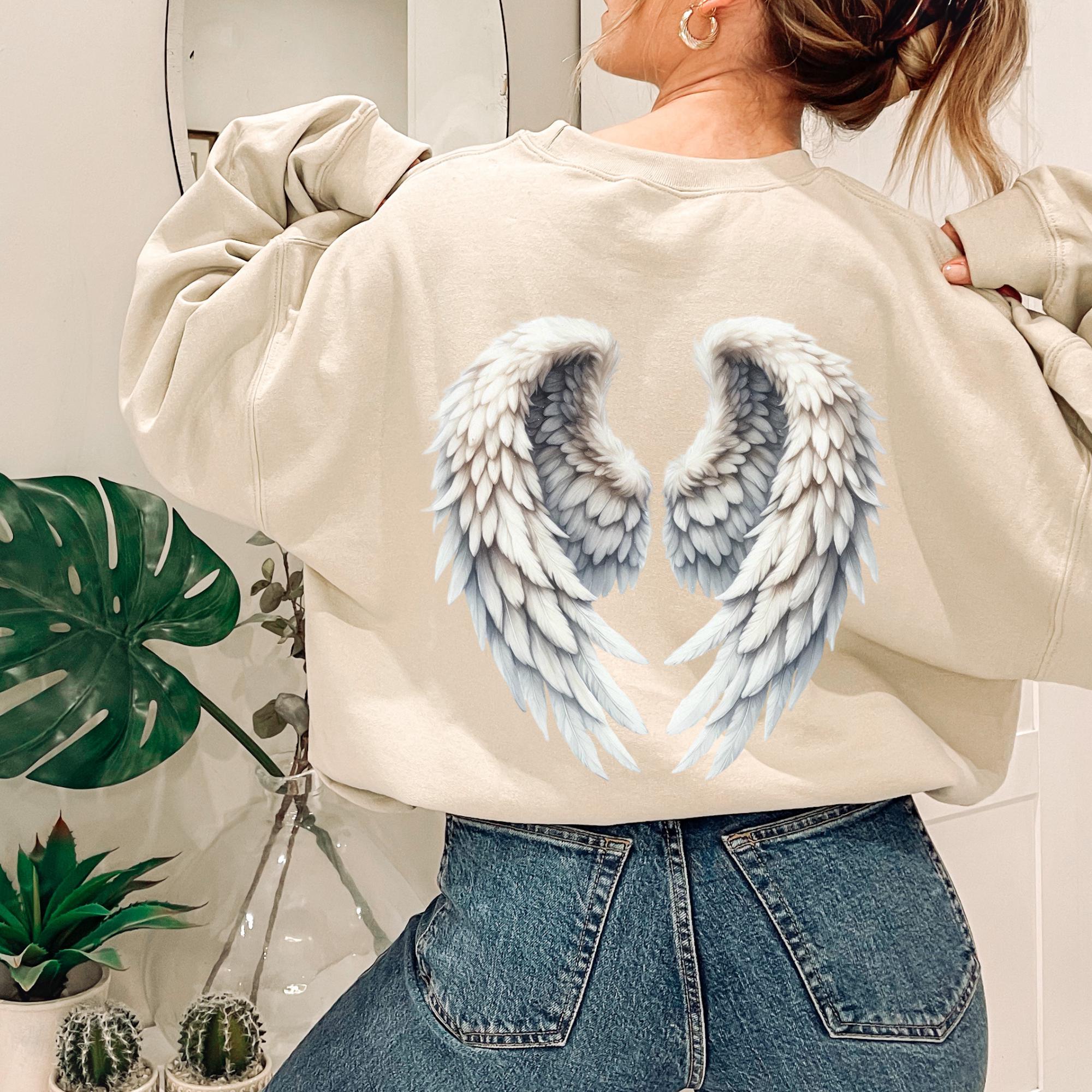 MASU/エムエーエスユー】CLEAR ANGEL WING SWEATER WING ANGEL CLEAR 