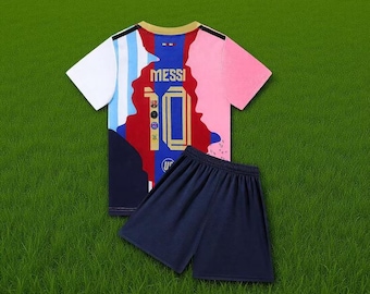 Kit da calcio per bambini – Messi Nostalgia Fan Edition, speciale per ragazzi e ragazze