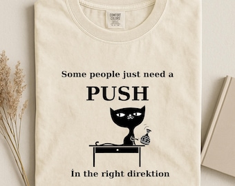 Comfort Colors® Funny Cat T-Shirt, Humans Are Weird