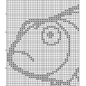 Confused Clownfish | Cross Stitch Colouring Book | Intermediate image 3