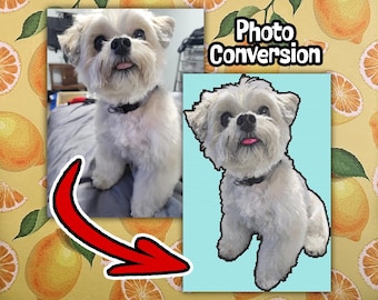 Convert Any Image to Custom Cross Stitch Pattern