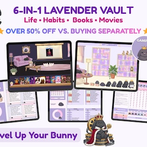 Gamified Life System | ADHD Google Sheets Vault | All In One Organizer