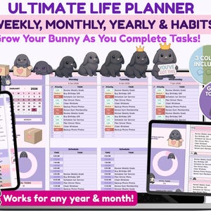 Ultimate Holland Lop Complete Collection • All 2026 Planners & Rabbit Journal