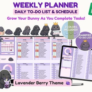 ADHD Work Planner 2026 • Gamified Task Planner • Productivity Planner Google Sheets • ADHD Tools