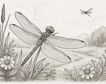 custom dragonfly plaque