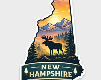 Custom U.S State Stickers