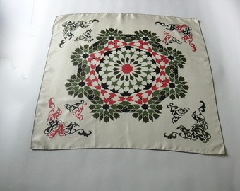 Vintage Creation Royal Air Maroc Casablanca Silk Scarf