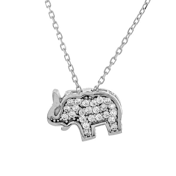 Elephant Sterling Silver 925 Necklace
