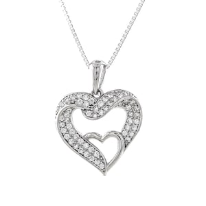 Dainty Puffy Heart Necklace, Sterling Silver 925 Heart Jewelry, Simple Everyday Jewelry, Pendant Necklace, Bridesmaid Gifts Heart necklace