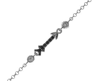 Pfeil Armband,Silberpfeil Armband,Silber 925 Armband,Folgen Sie Ihrem Pfeil Armband,Pfeil Schmuck,Armband Silber,Kettenarmband