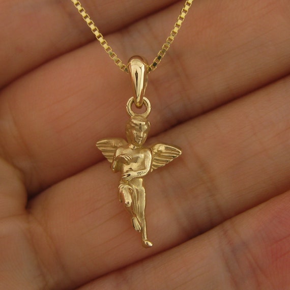 14k Gold Angel Pendant 14k Gold Angel Pendant