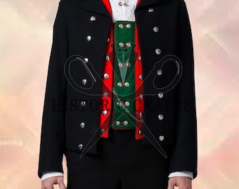 Traditionele herenpop, Bunad Fashion-cosplay, re-enactmentkostuumvest