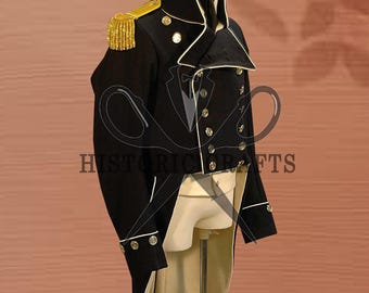 19e-eeuws Britse Royal Navy luitenantuniform | Historische re-enactmentoutfit