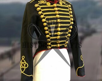 Legerjack in Napoleontische stijl | Historische rok in huzaarstijl