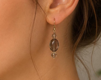 Smoky Quartz Earrings