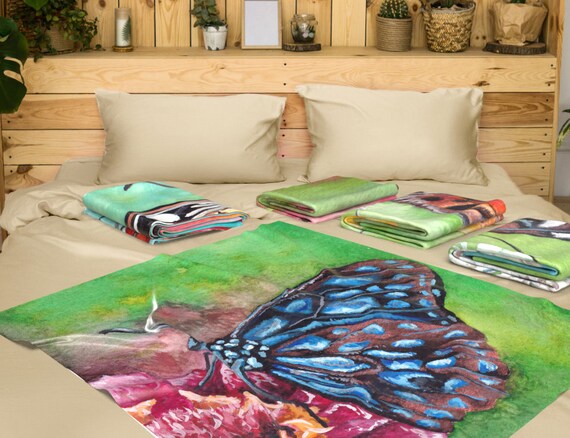 Blankets: Insects Collection | Butterfly, Dragonfly, Bee