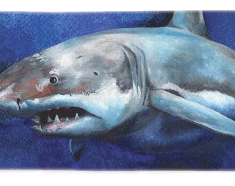 Great White Shark Beach Towel