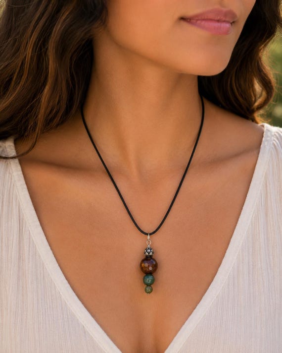 Simple Agate Necklace