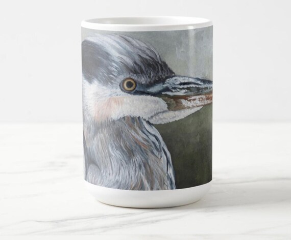 Mug: Blue Heron