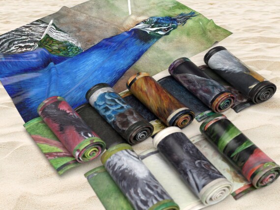 Beach Towels: Bird Collection
