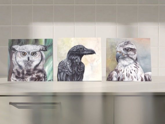 Trivets: Bird Collection | Kitchen Essentials | Fun Kitchen Trivet | Housewarming Gift