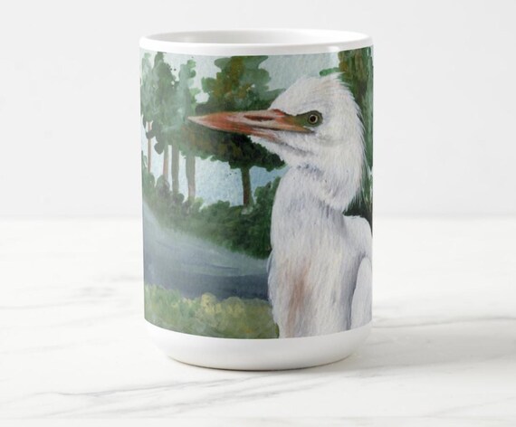 Mug: Cattle Egret