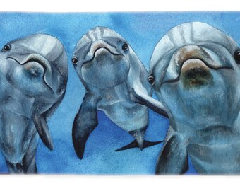 Dolphin Beach Towel