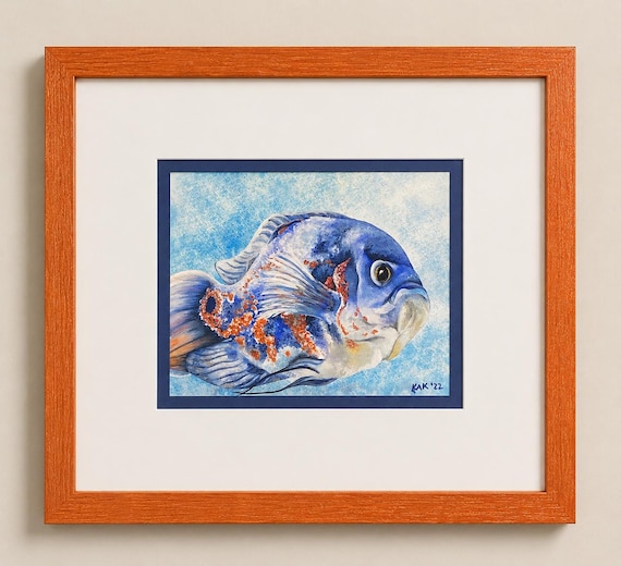 The Colonel | Deep Sea Painting | Coastal Home Decor