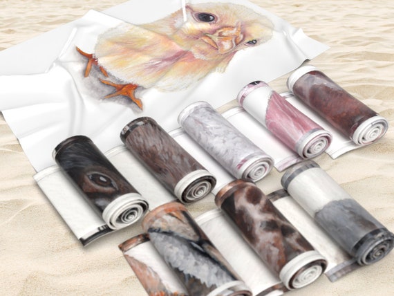 Beach Towels: Baby Animal Collection
