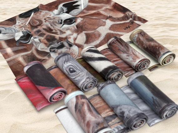 Beach Towels: African Safari Collection