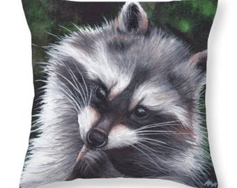 Raccoon Pillow