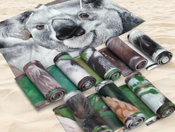 Beach Towels: Exotic Mammal Collection