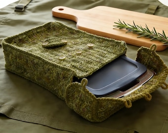 Schema all'uncinetto per teglia da forno Potluck Cozy / Copriteglia / PDF per principianti