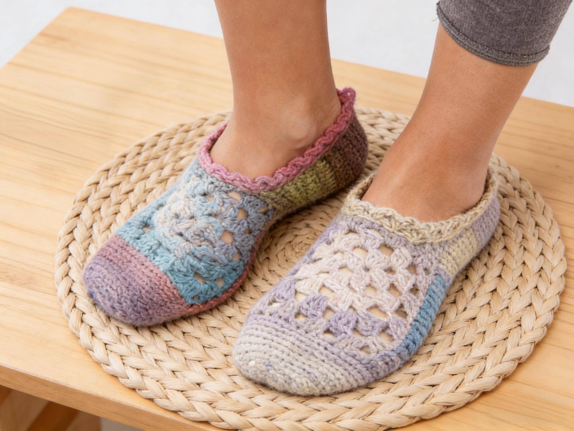 32 Men’s Crochet Patterns for Hats, Sweaters, Shirts, Slippers, and More 29 Something's Afoot Slippers